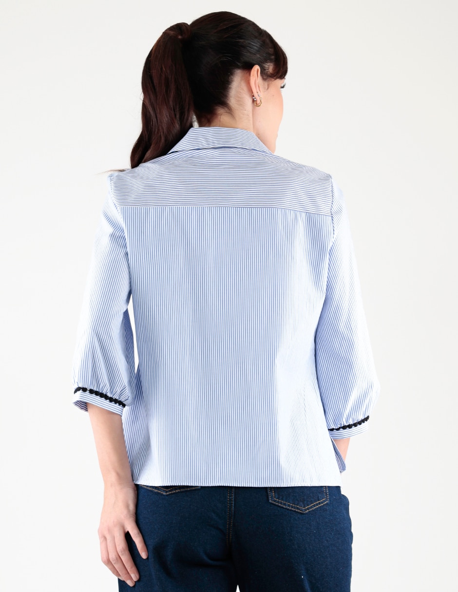 Blusa manga 3/4 para mujer 2
