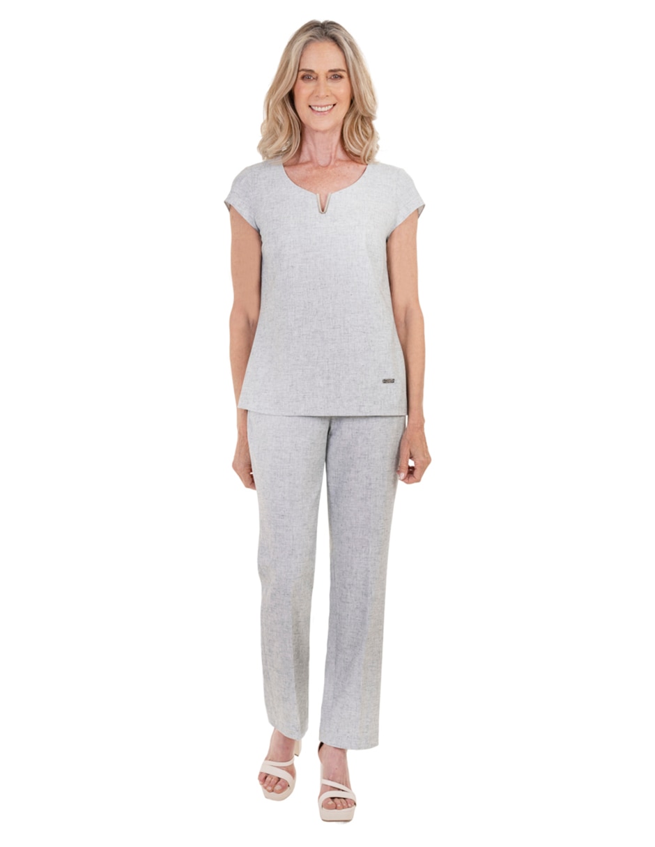 Blusa manga corta para mujer 2