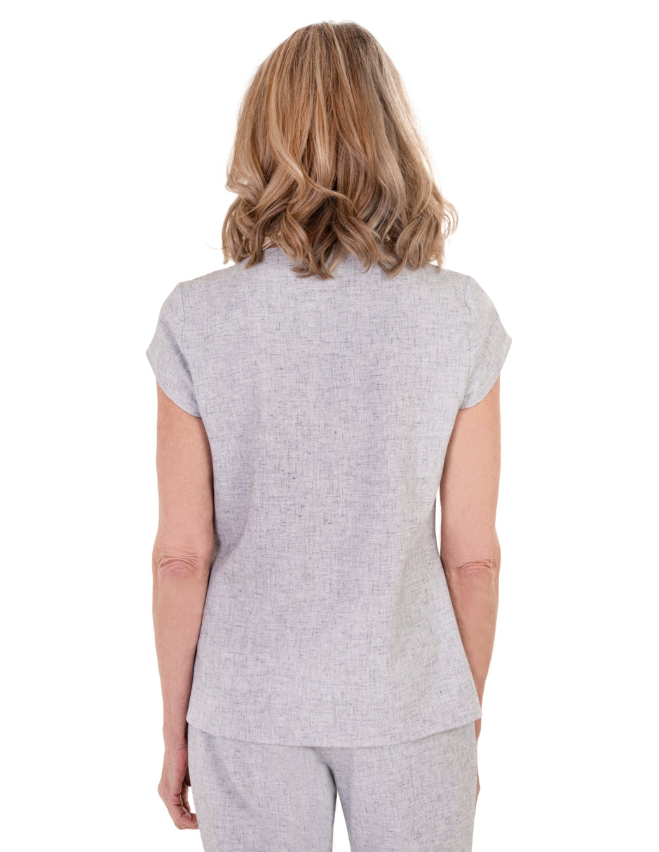 Blusa manga corta para mujer 3