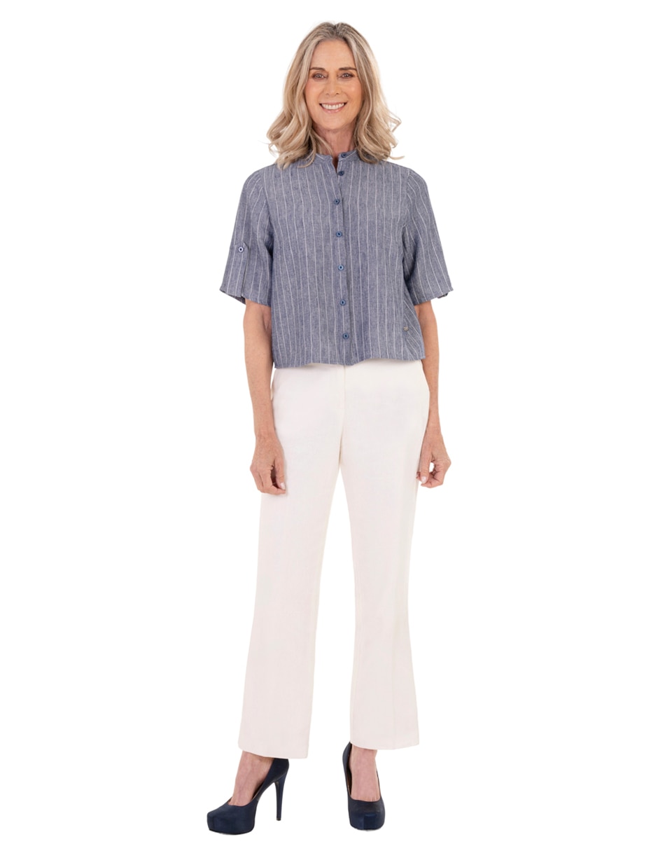 Blusa manga 3/4 para mujer 2