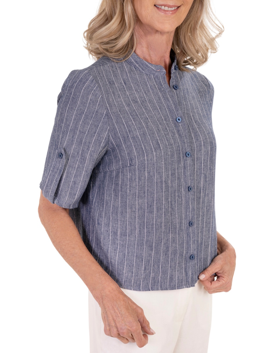 Blusa manga 3/4 para mujer 4