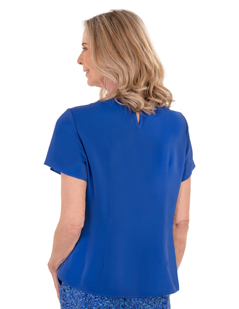 Blusa manga corta para mujer 3