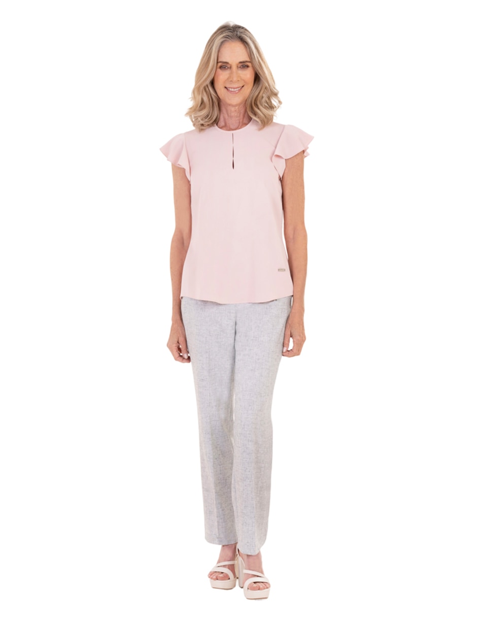 Blusa manga corta para mujer 2