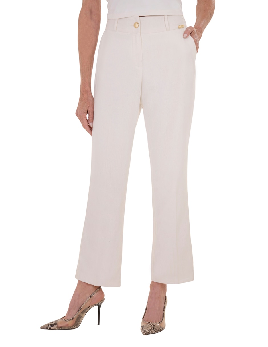 Pantalón regular para mujer