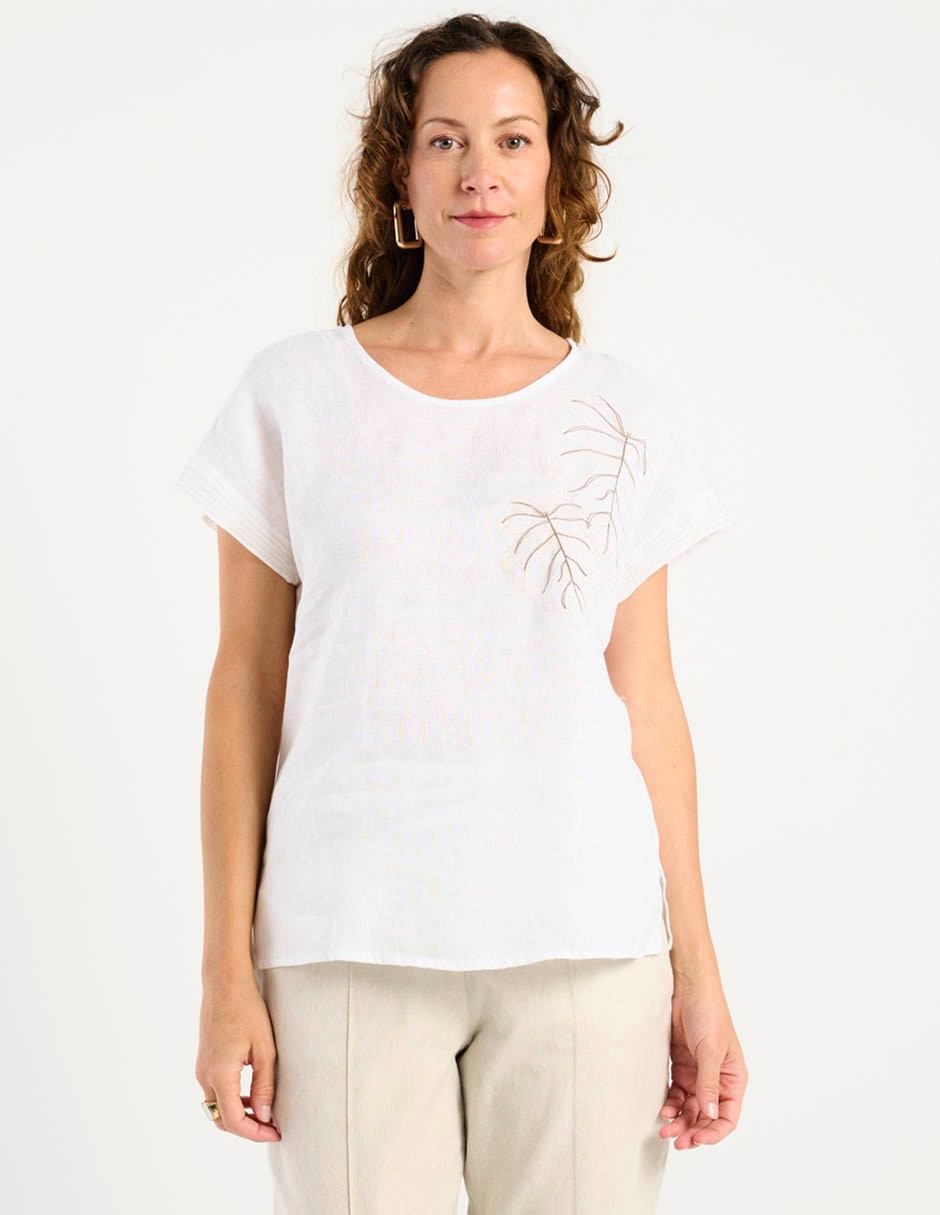 Blusa manga corta para mujer 2