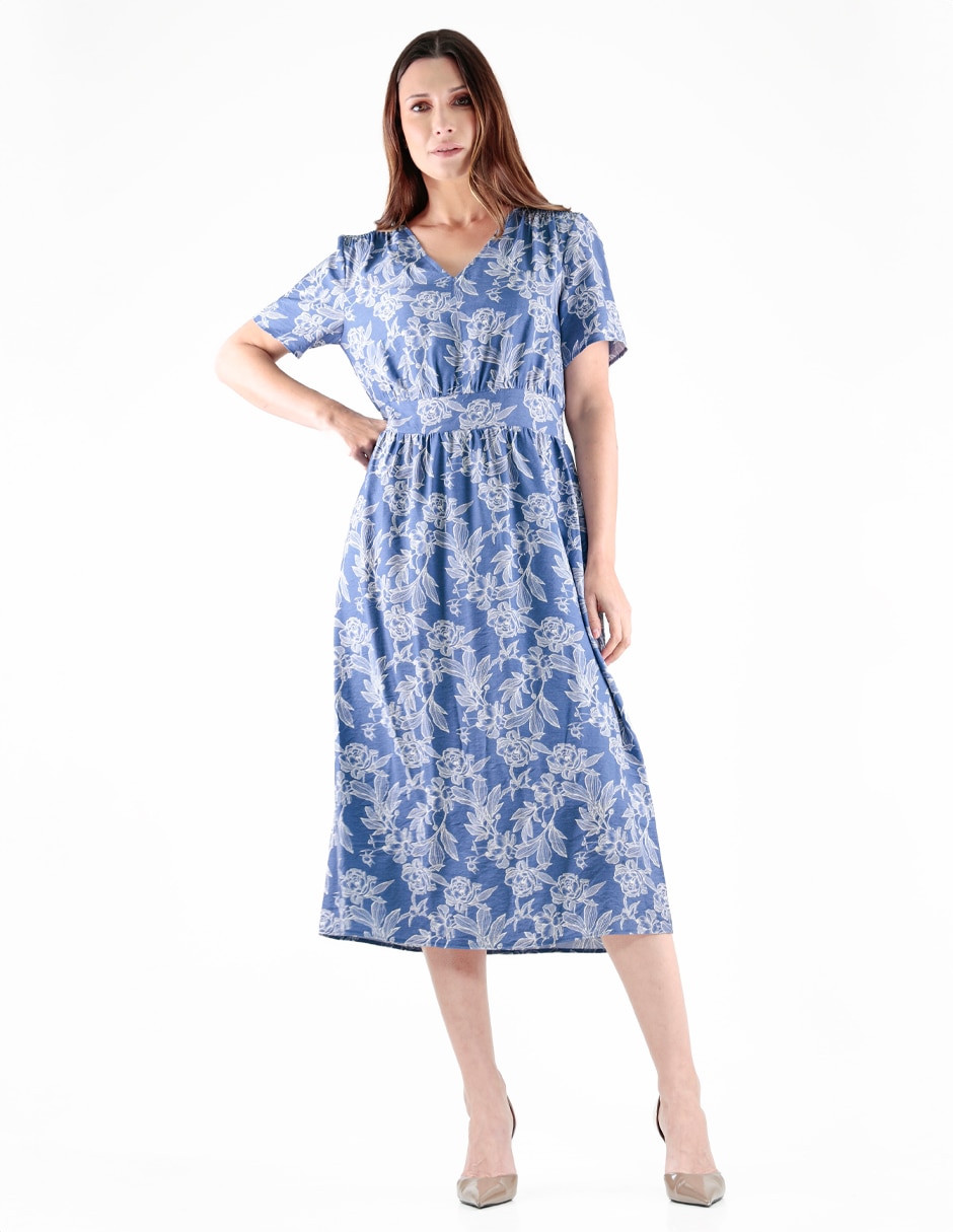 Vestido largo casual para mujer 3