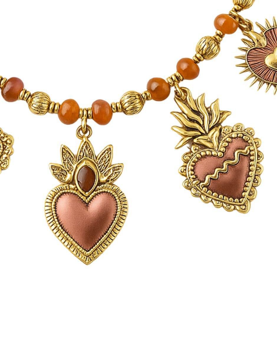 Collar de corazón Milagrito 3