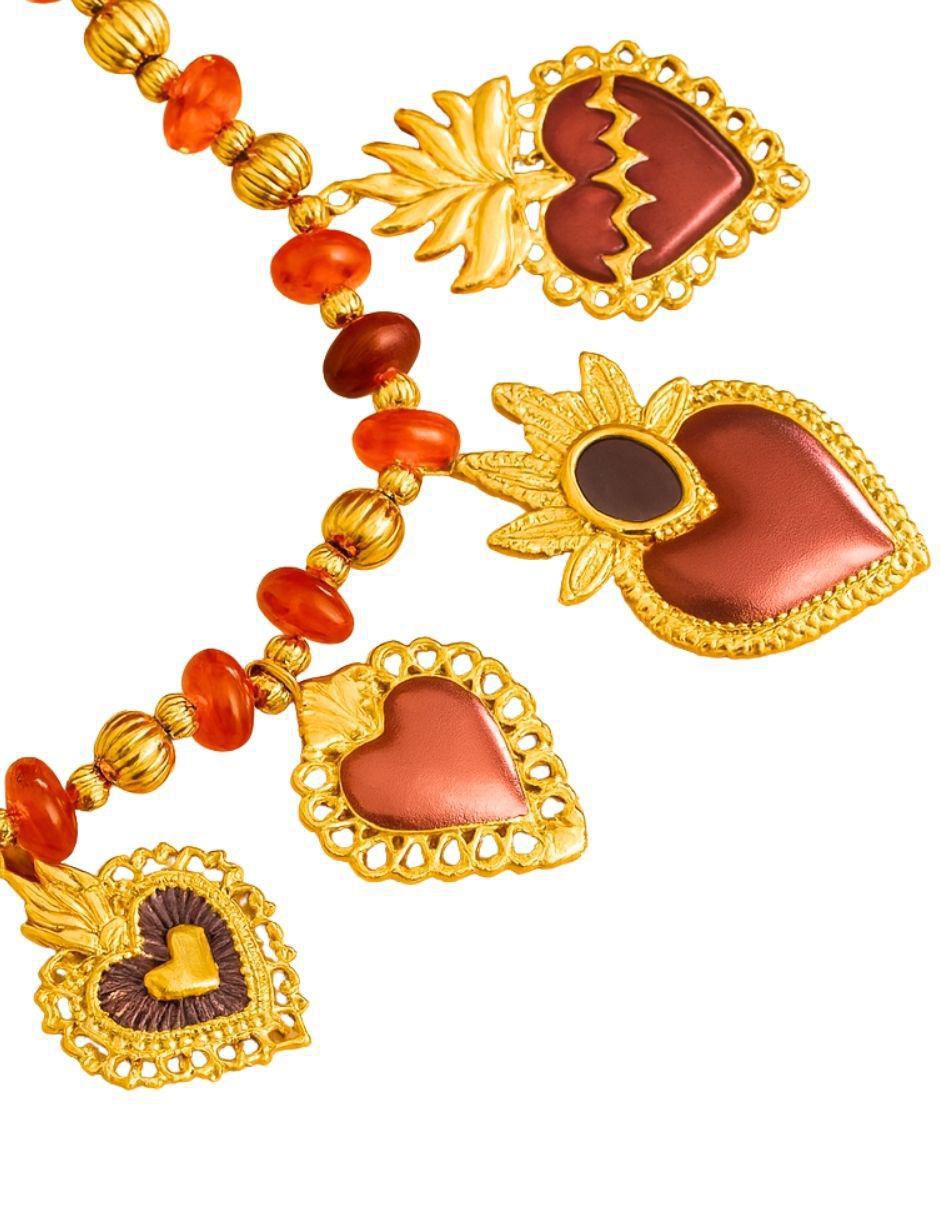 Collar de corazón Milagrito 7
