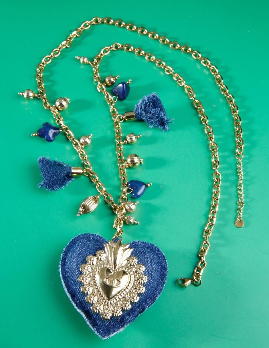 Collar de corazón Bruma 5