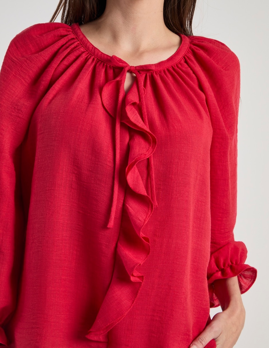 Blusa manga 3/4 para mujer 4