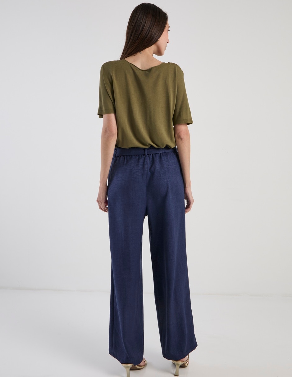 Pantalón amplio para mujer 11