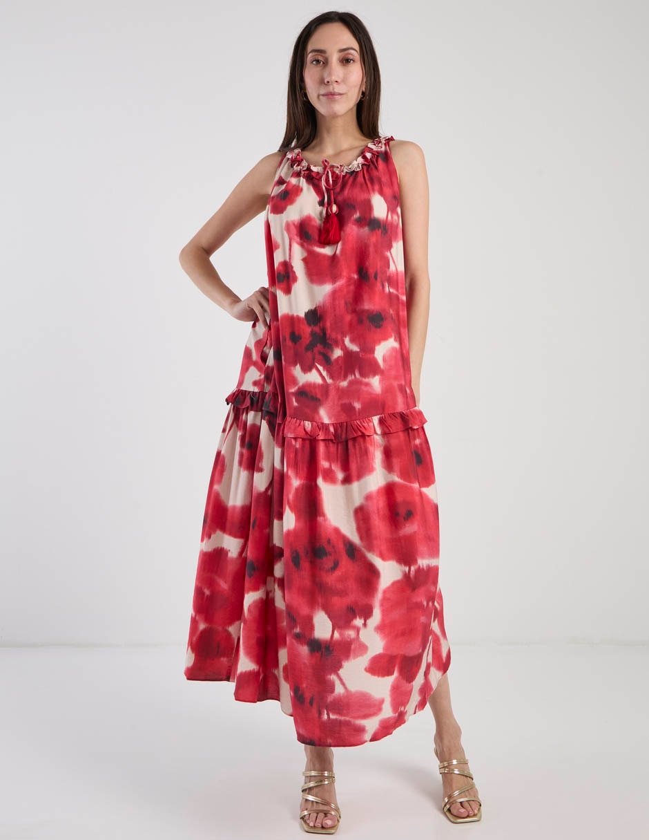 Vestido largo casual para mujer Vestido largo casual para mujer