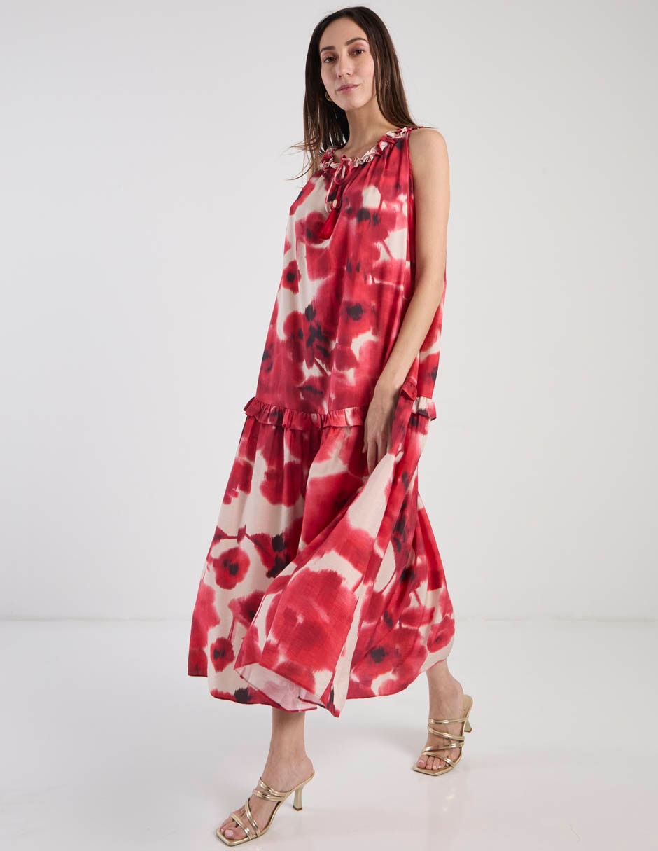 Vestido largo casual para mujer 3
