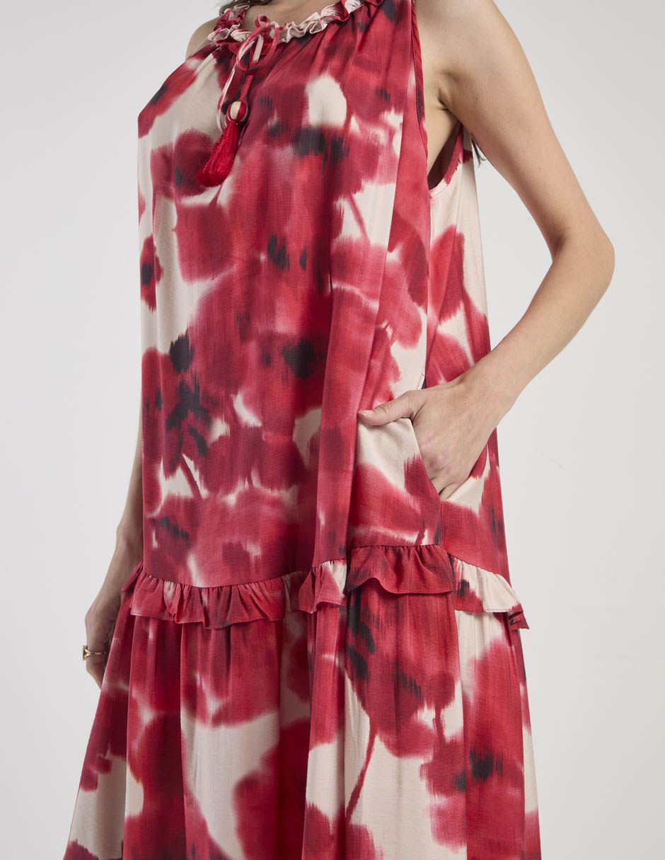 Vestido largo casual para mujer 5