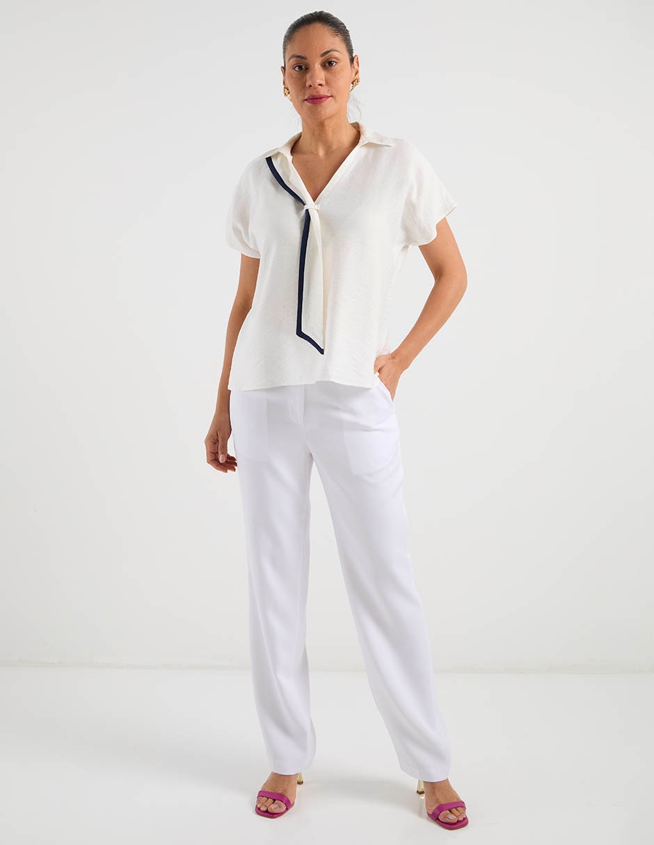 Blusa manga corta para mujer 3