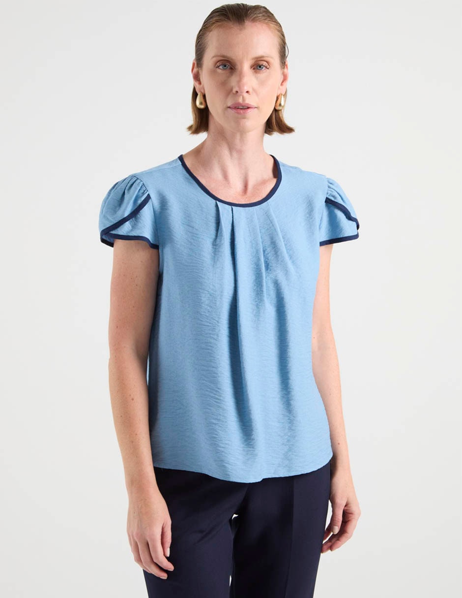Blusa manga corta para mujer 2