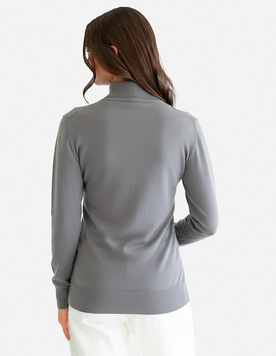 Suéter cuello tortuga para mujer 2