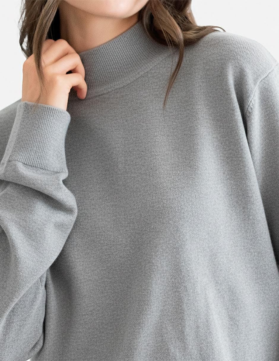 Suéter cuello tortuga para mujer 4