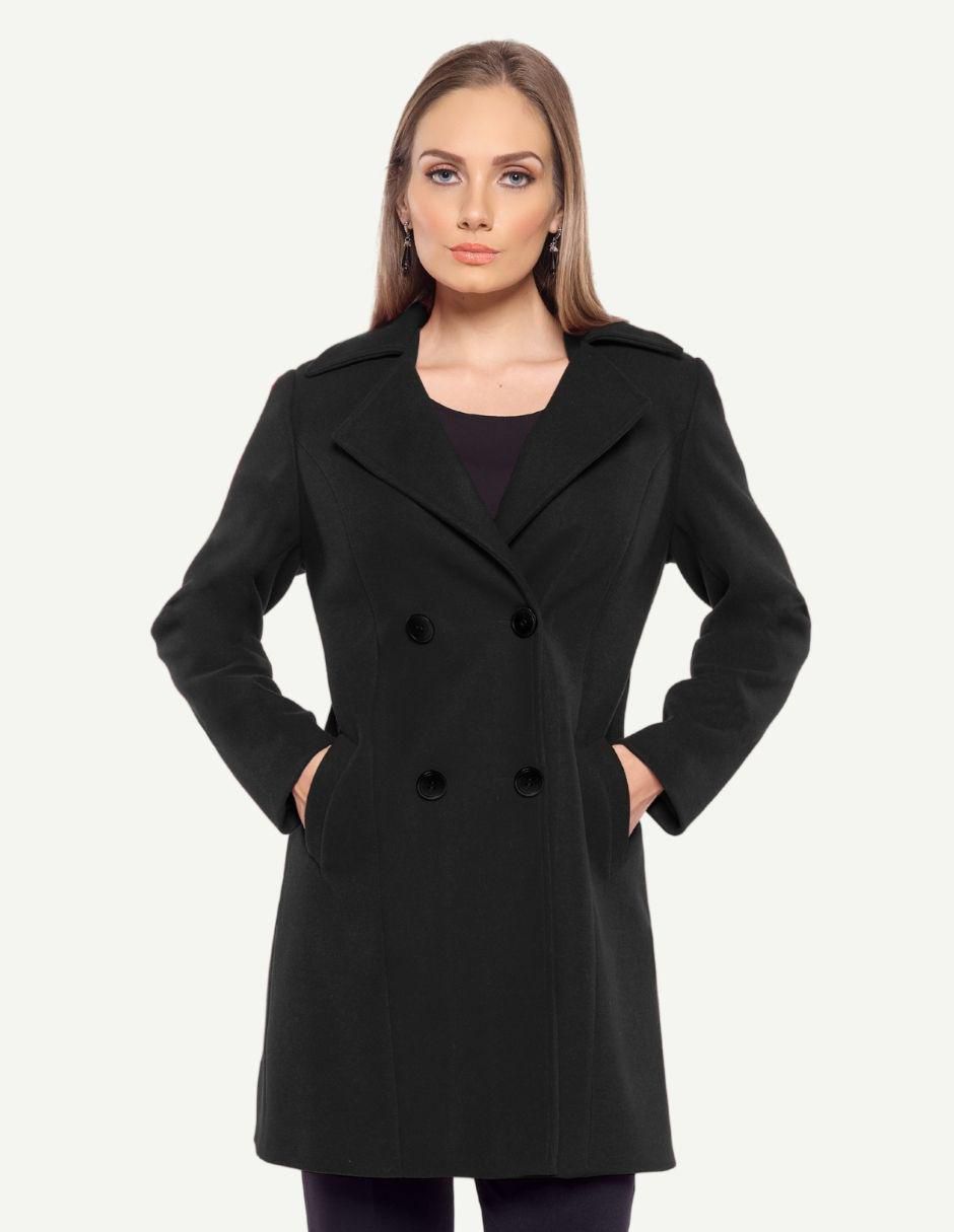 Abrigo regular para mujer