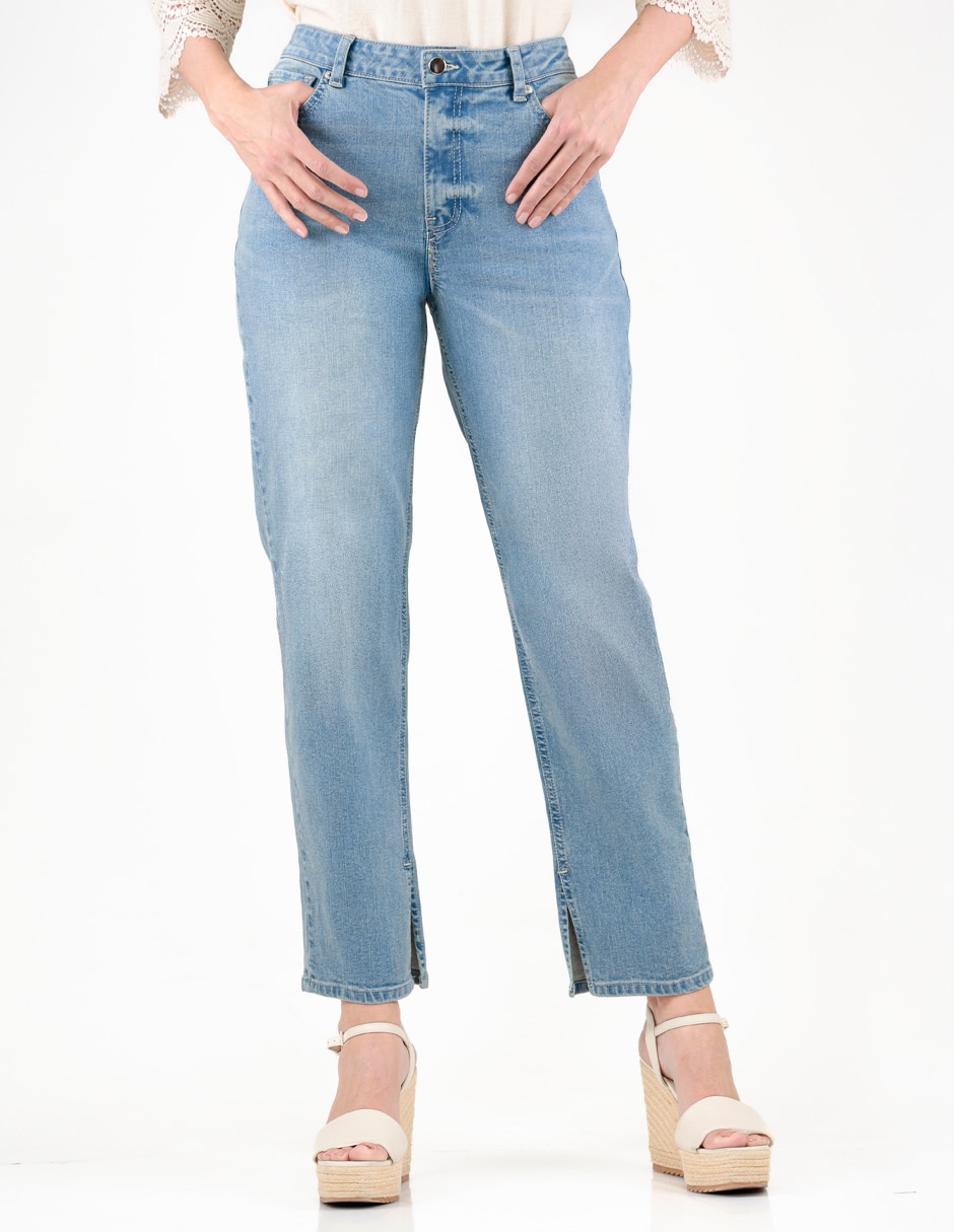 Jeans bota para mujer