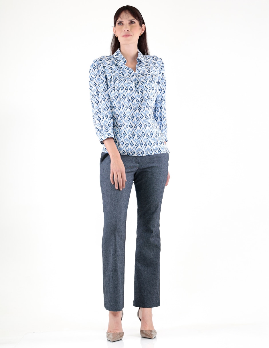 Blusa manga 3/4 para mujer 3