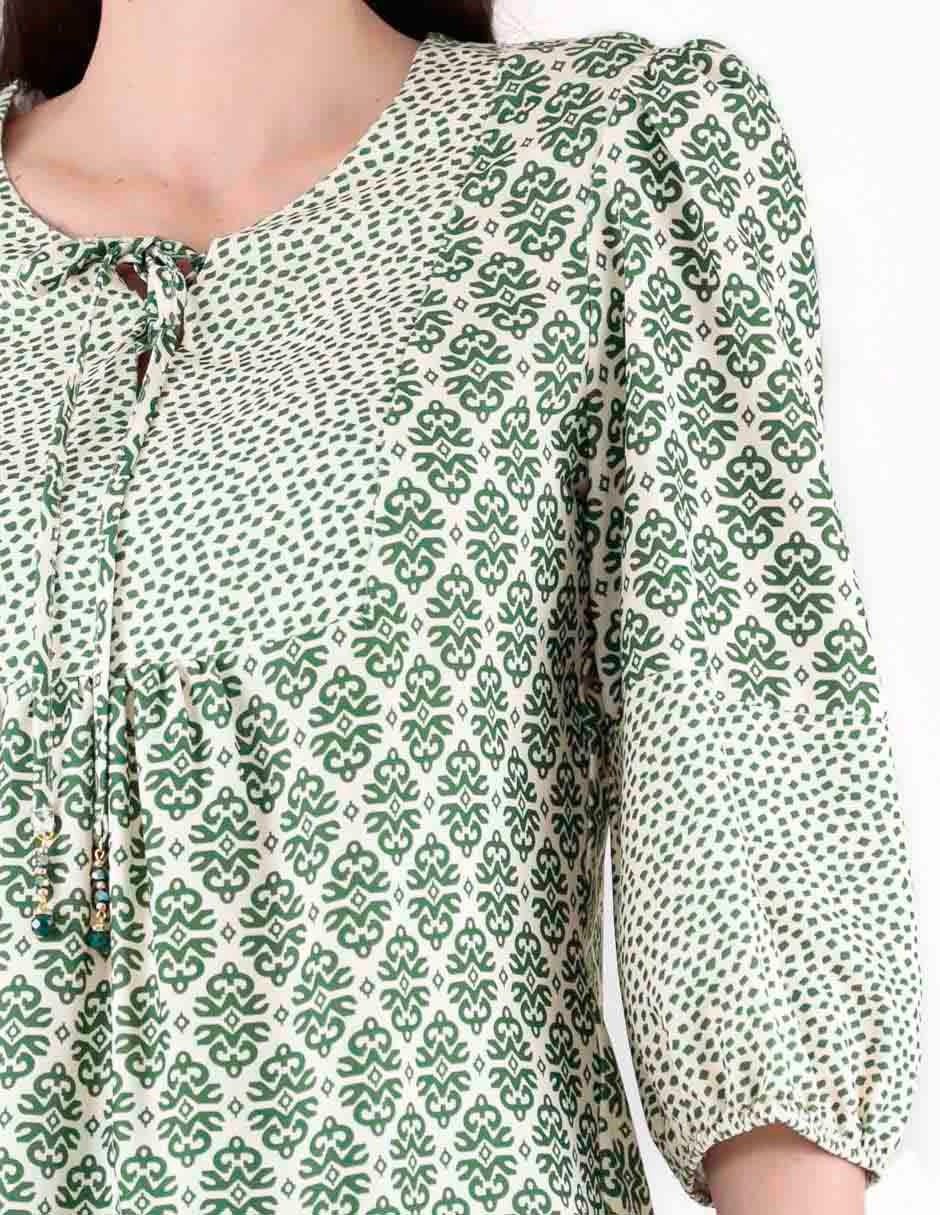 Blusa manga 3/4 para mujer 3