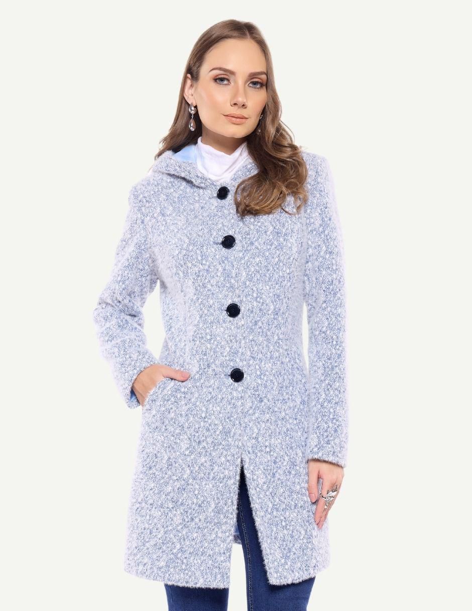 Abrigo regular para mujer