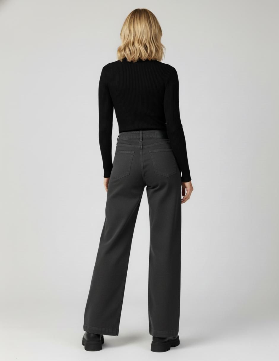 Jeans Wide leg Básicos para mujer 2
