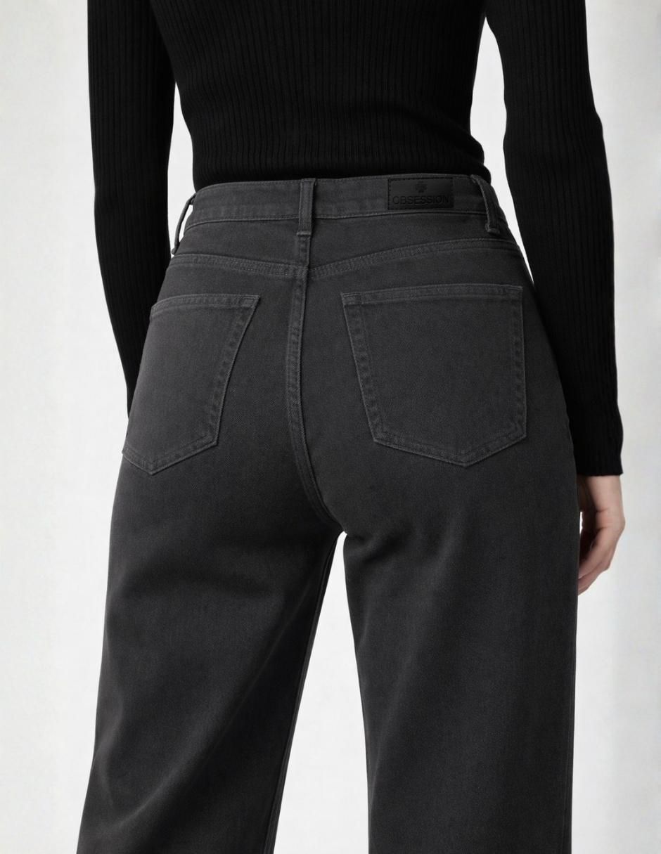 Jeans Wide leg Básicos para mujer 3