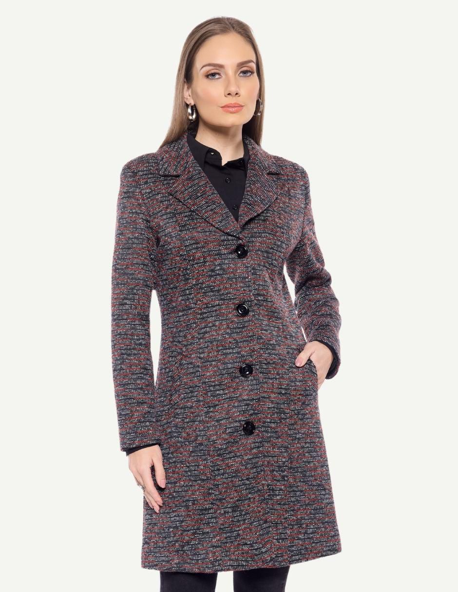 Abrigo regular para mujer