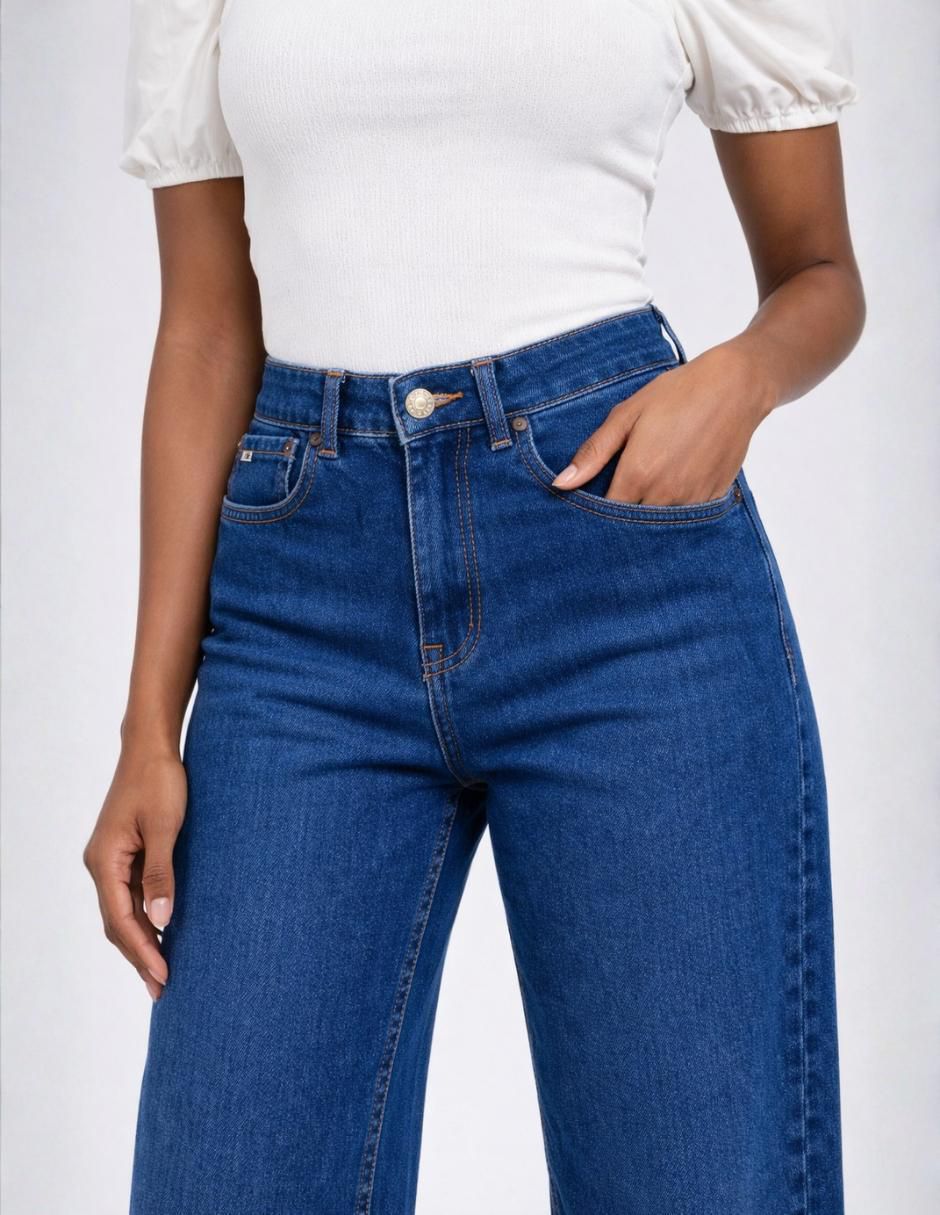 Jeans wide leg para mujer 3