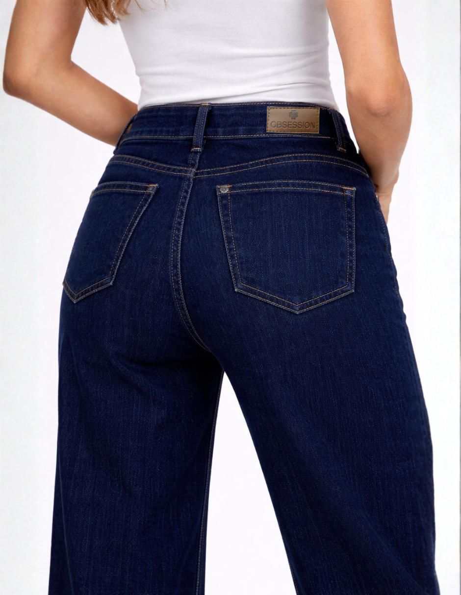 Jeans wide leg para mujer 2