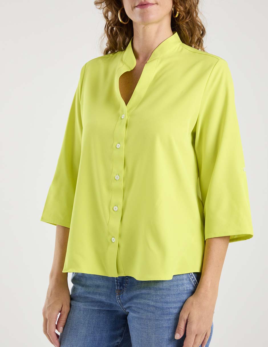 Blusa manga 3/4 para mujer 7