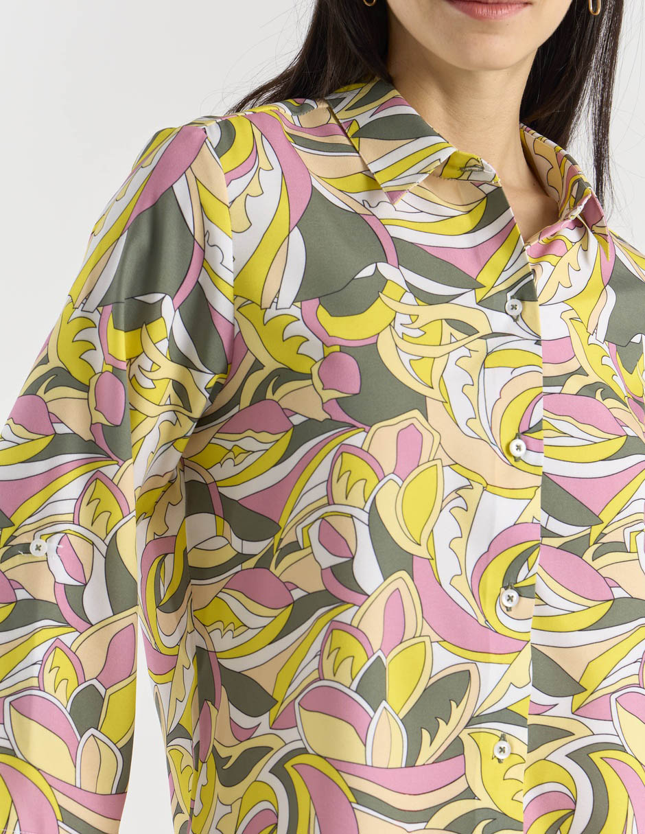 Blusa camisera LPC manga 3/4 para mujer 4