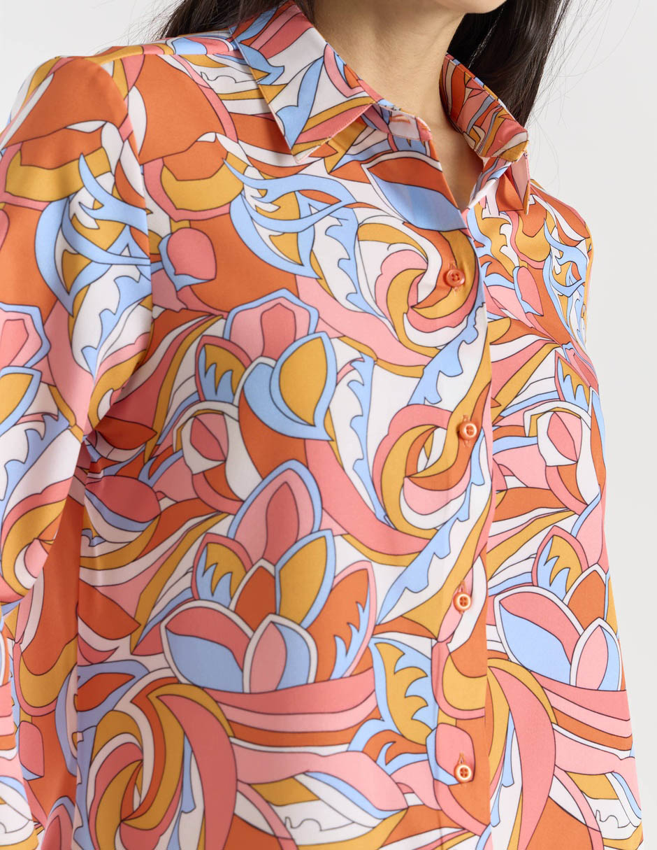 Blusa manga 3/4 para mujer 4