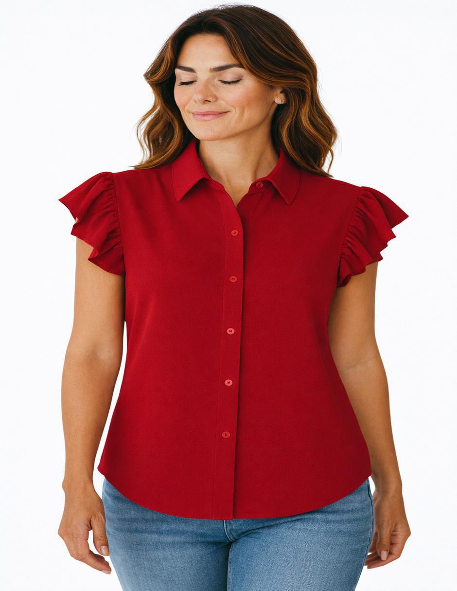Blusa sin manga para mujer