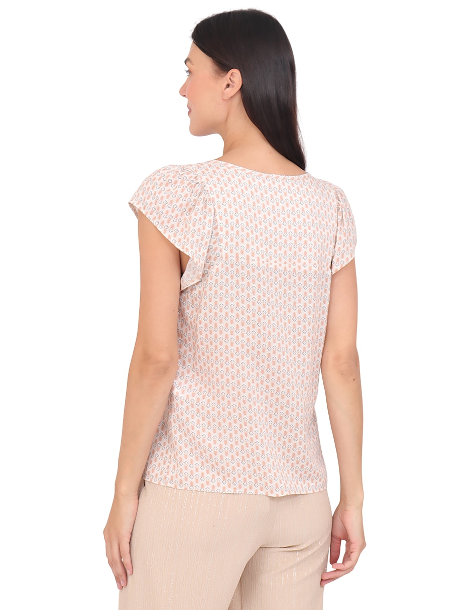 Blusa manga corta para mujer 2