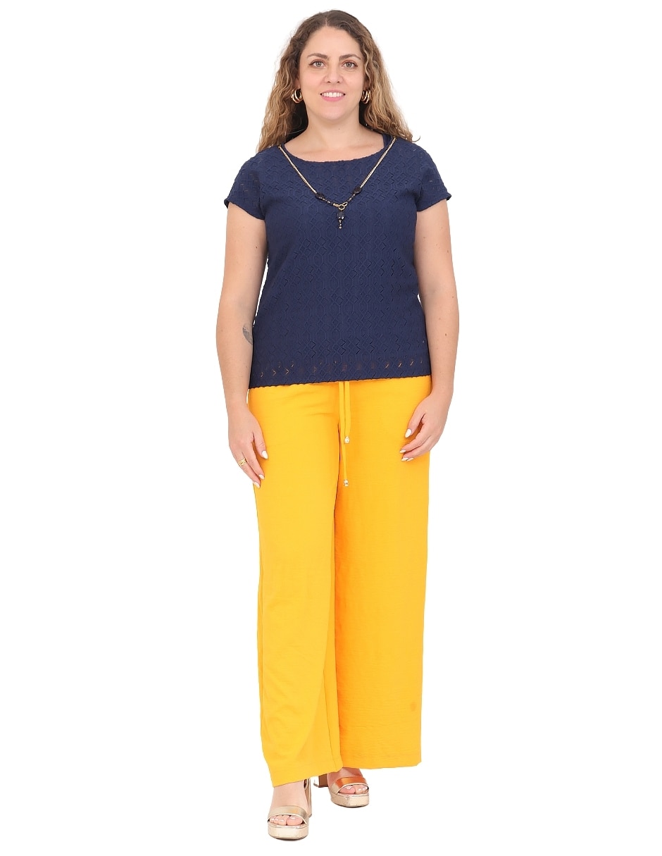Blusa manga corta para mujer 6