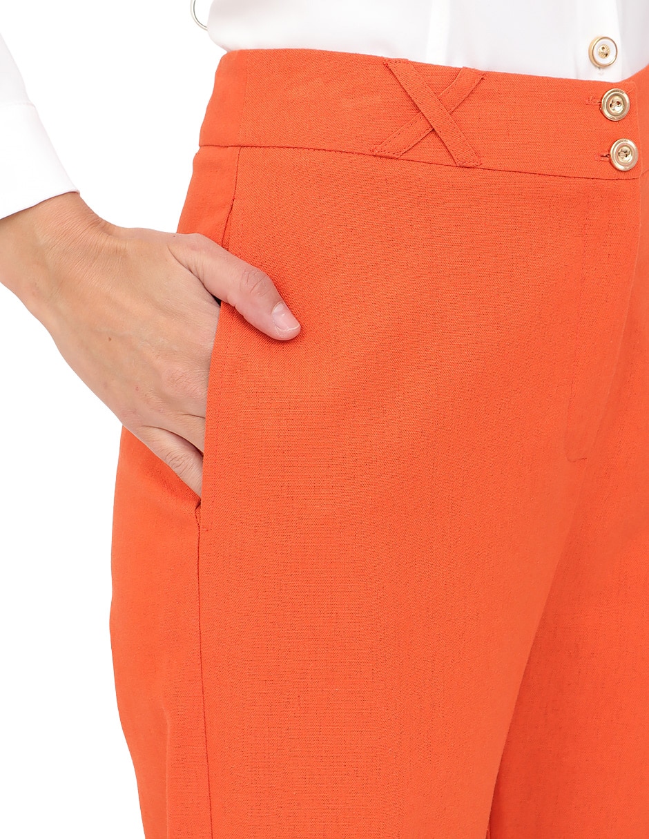 Pantalón amplio para mujer 4