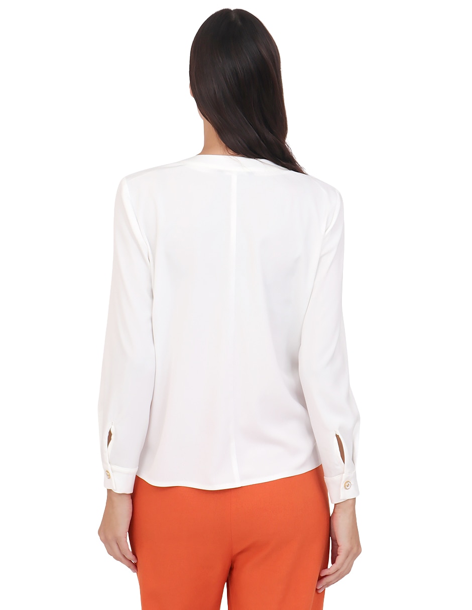 Blusa manga larga para mujer 2
