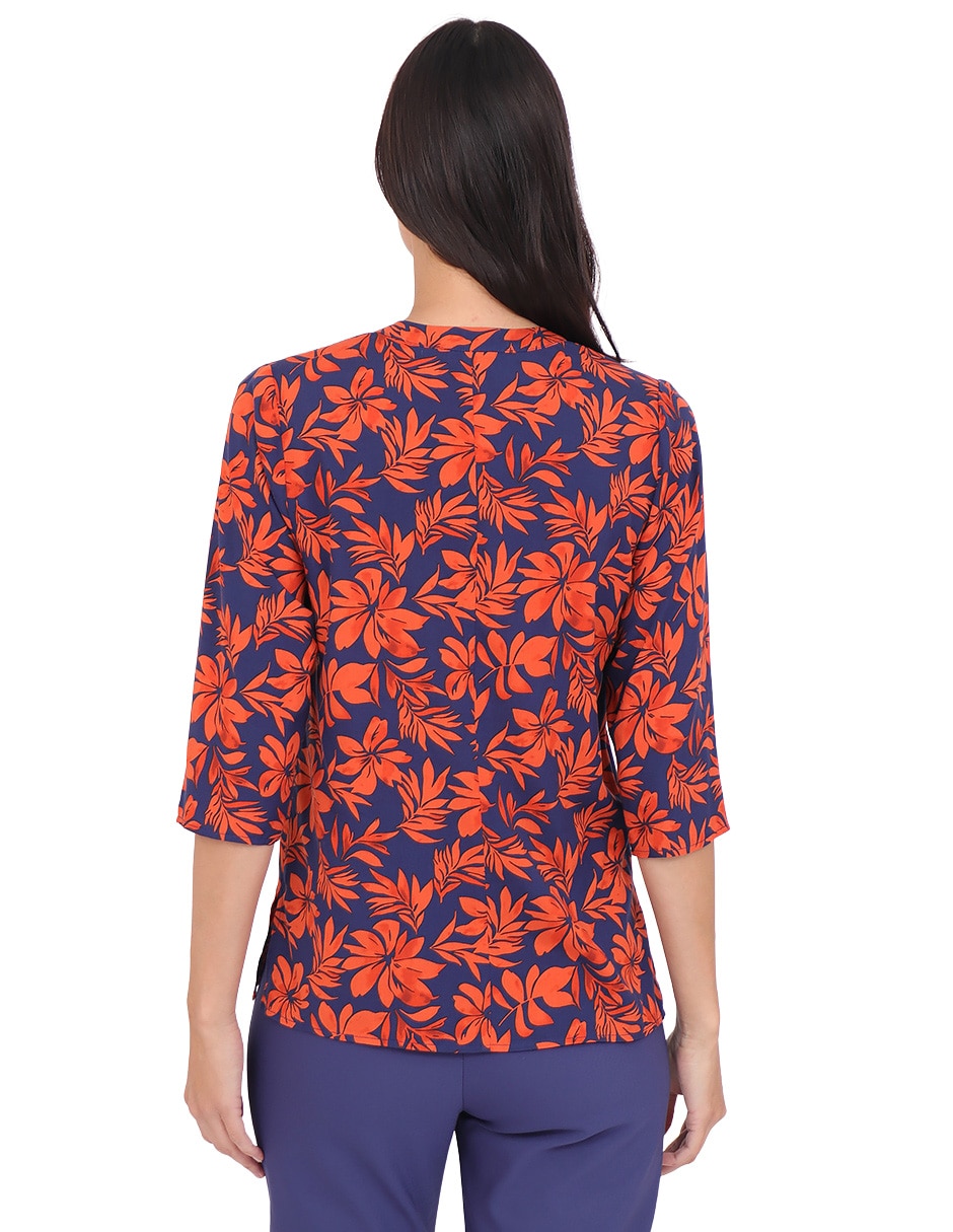 Blusa manga 3/4 para mujer 2