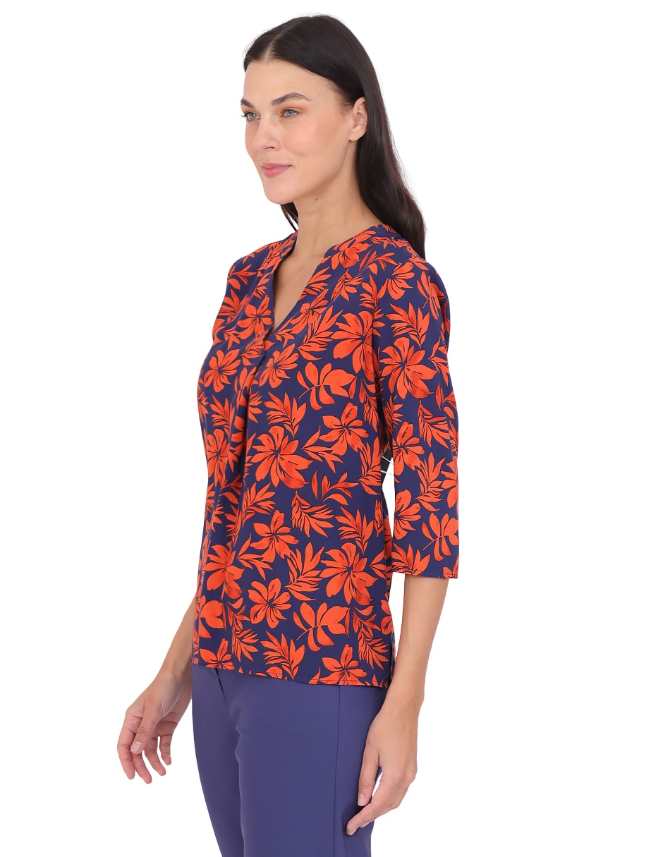 Blusa manga 3/4 para mujer 3