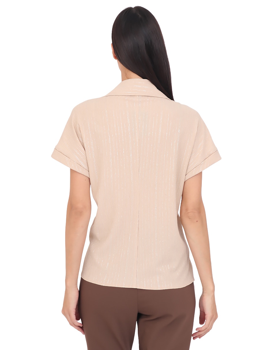 Blusa manga corta para mujer 2