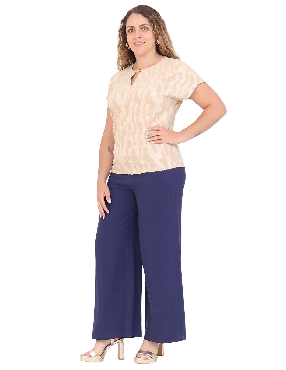 Blusa manga corta para mujer 6