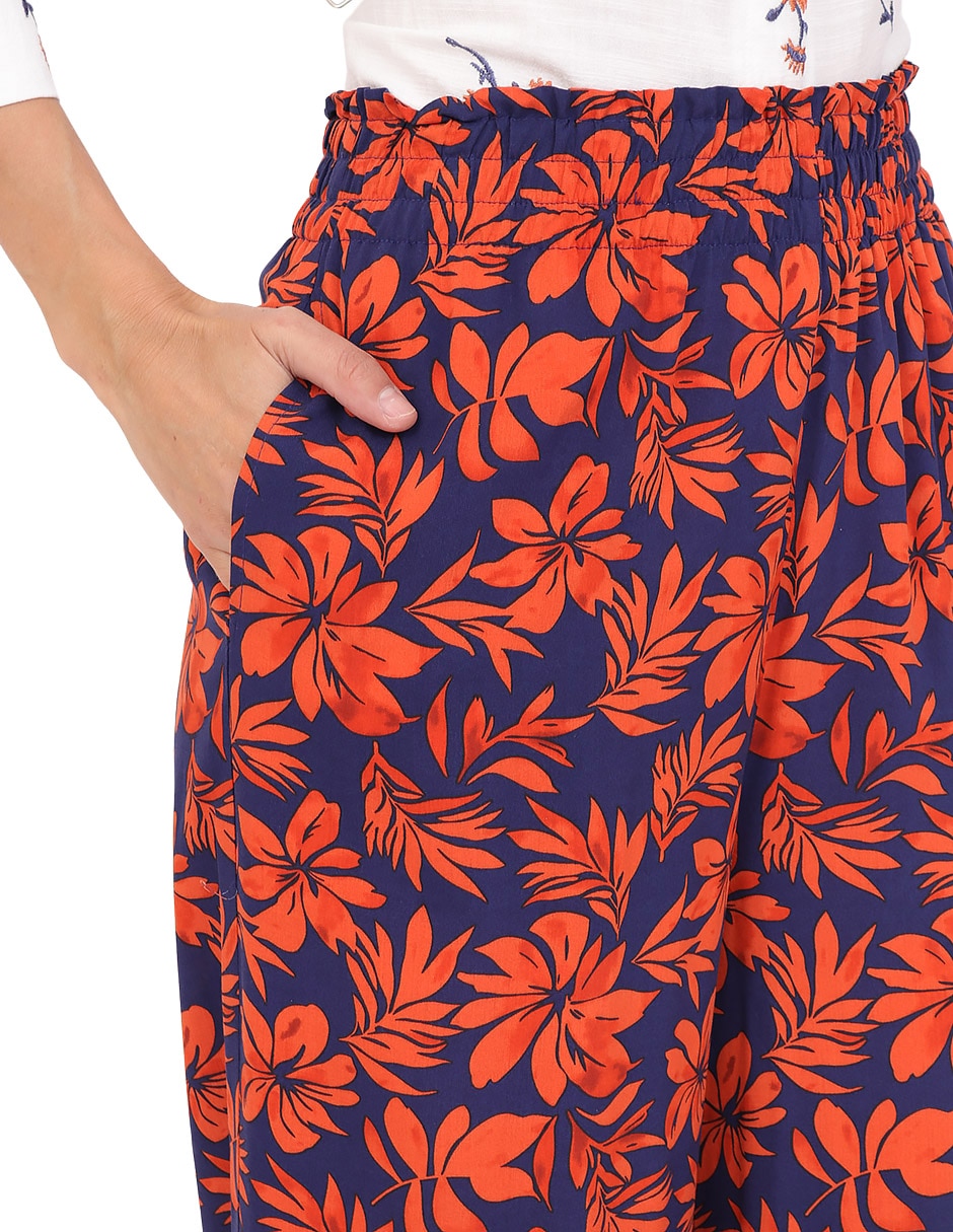 Pantalón relaxed amplio para mujer 4
