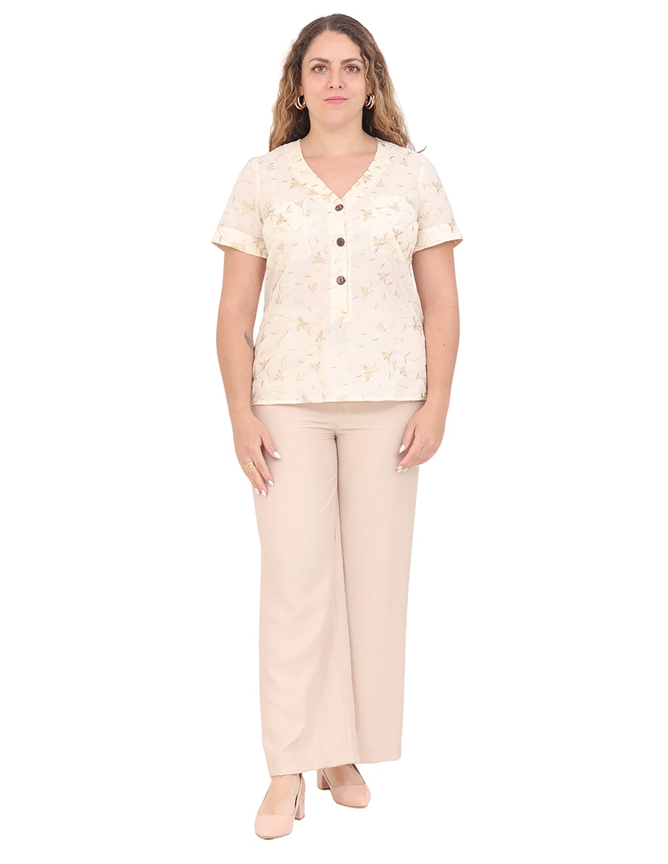 Pantalón regular para mujer 5