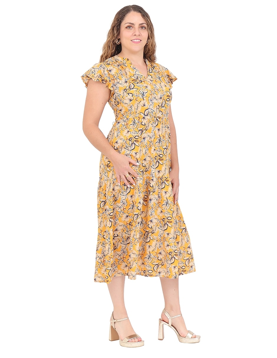 Vestido midi casual para mujer 5