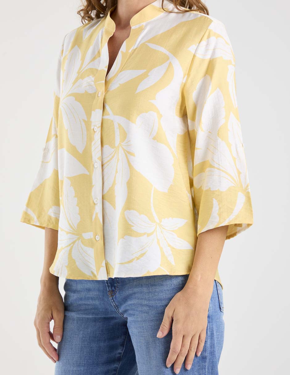 Blusa manga 3/4 para mujer 7