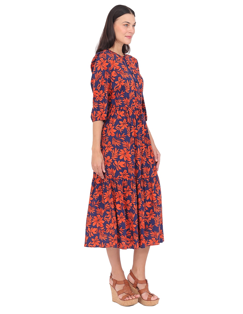 Vestido midi formal para mujer 3