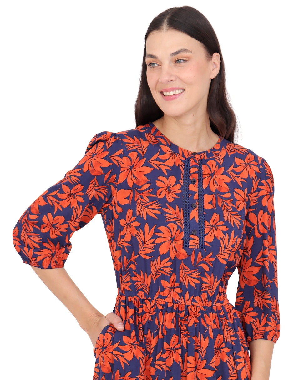 Vestido midi formal para mujer 5